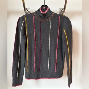 Rag & Bone Striped Turtleneck Sweater